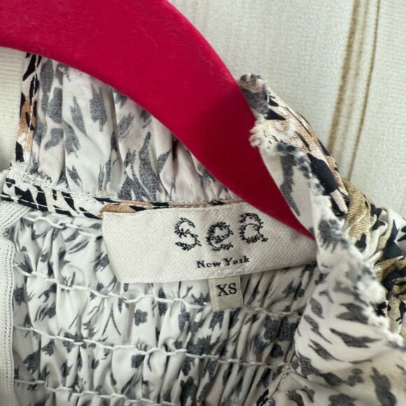 Sea New York Women’s XS Lana Cheetah Mini Dress - Picture 2 of 5